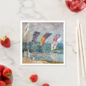 Alfred Sisley - Regatta in Molesey Servet (Insitu)