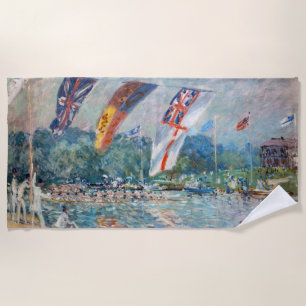 Alfred Sisley - Regatta in Molesey Strandlaken