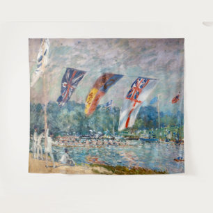 Alfred Sisley - Regatta in Molesey Wandkleed