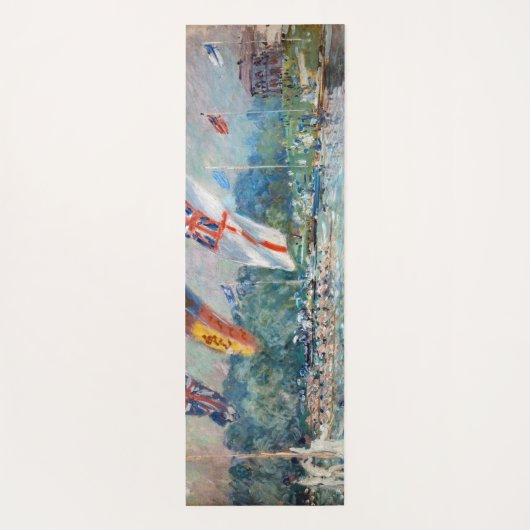 Alfred Sisley - Regatta in Molesey Yogamat (Achterkant)