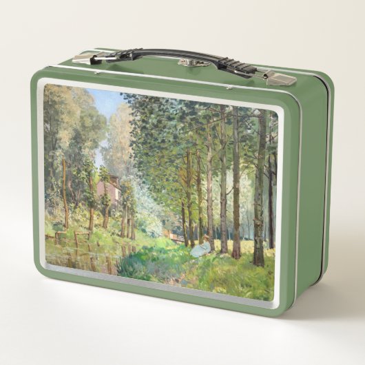 Alfred Sisley - Rest langs de Stream (Achterkant)