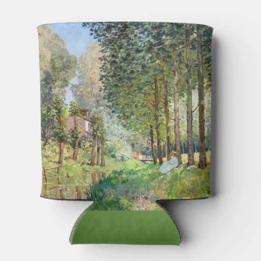 Alfred Sisley - Rest langs de Stream Blikjeskoeler (Achterkant)