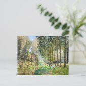 Alfred Sisley - Rest langs de Stream Briefkaart (Staand voorkant)