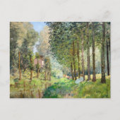 Alfred Sisley - Rest langs de Stream Briefkaart (Voorkant)
