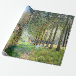 Alfred Sisley - Rest langs de Stream Cadeaupapier
