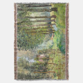 Alfred Sisley - Rest langs de Stream Deken (Voorkant Verticaal)