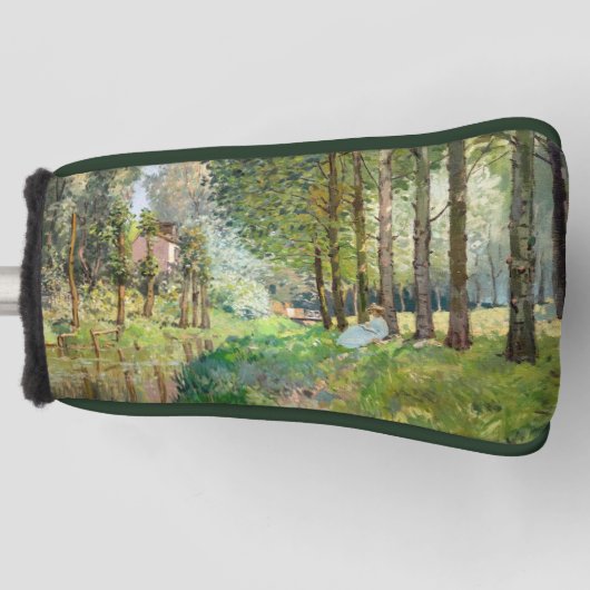 Alfred Sisley - Rest langs de Stream Golfheadcover (Voorkant)