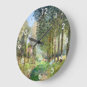 Alfred Sisley - Rest langs de Stream Grote Klok (Hoek)