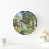 Alfred Sisley - Rest langs de Stream Grote Klok (Huis)