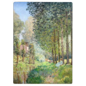 Alfred Sisley - Rest langs de Stream Klembord (Achterkant)