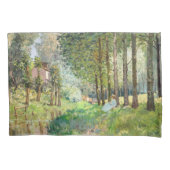 Alfred Sisley - Rest langs de Stream Kussensloop (Voorkant)