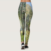 Alfred Sisley - Rest langs de Stream Leggings (Achterkant)