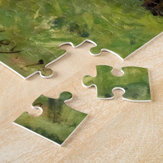 Alfred Sisley - Rest langs de Stream Legpuzzel (Zijkant)