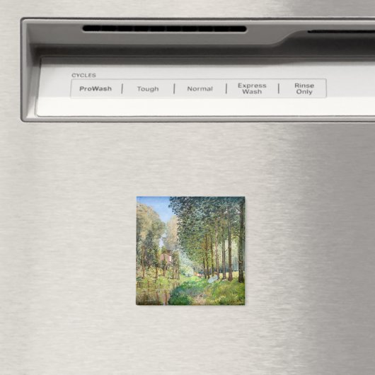 Alfred Sisley - Rest langs de Stream Magneet (Insitu (Vaatwasser))