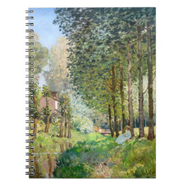 Alfred Sisley - Rest langs de Stream Notitieboek