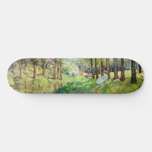 Alfred Sisley - Rest langs de Stream Persoonlijk Skateboard (Horizontaal)