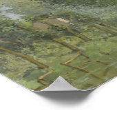 Alfred Sisley - Rest langs de Stream Poster (Hoek)