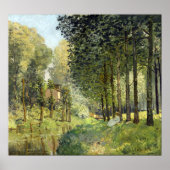 Alfred Sisley Rest langs de Stream Poster (Voorkant)