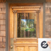 Alfred Sisley - Rest langs de Stream Raamsticker (Huis Deur)