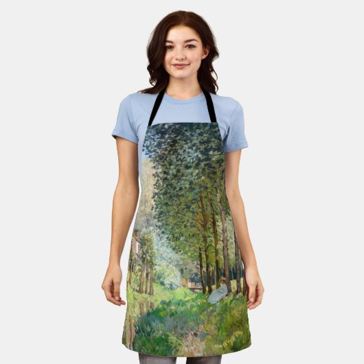 Alfred Sisley - Rest langs de Stream Schort (Gedragen)