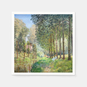 Alfred Sisley - Rest langs de Stream Servet