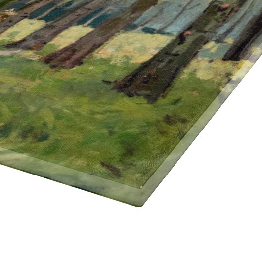 Alfred Sisley - Rest langs de Stream Snijplank (Hoek)