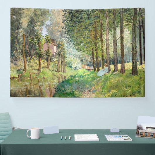 Alfred Sisley - Rest langs de Stream Spandoek (Beurs)