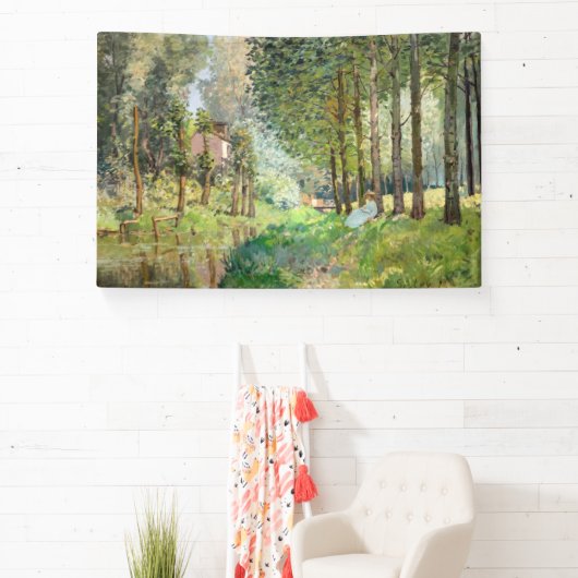 Alfred Sisley - Rest langs de Stream Spandoek (Insitu)