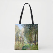 Alfred Sisley - Rest langs de Stream Tote Bag (Voorkant)