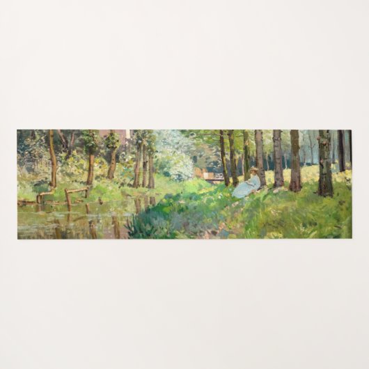 Alfred Sisley - Rest langs de Stream Yogamat (Achterkant (horizontaal))