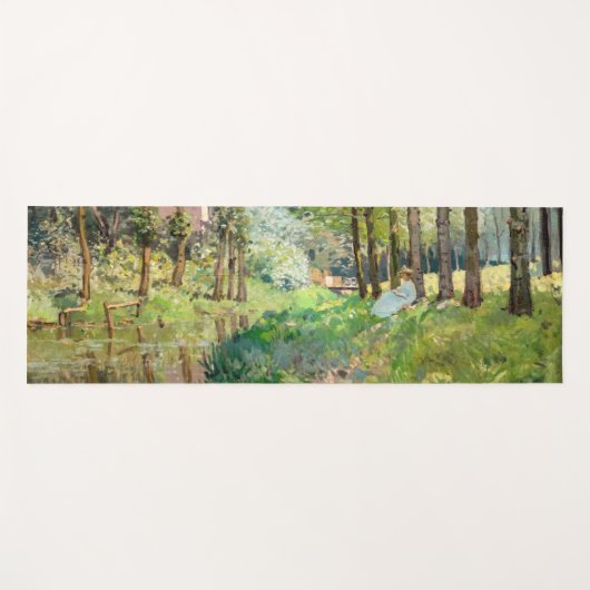 Alfred Sisley - Rest langs de Stream Yogamat (Voorkant (horizontaal))