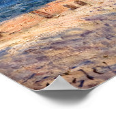 Alfred Sisley - River Banks bij Saint-Mammes Poster (Hoek)