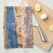 Alfred Sisley - River Banks bij Saint-Mammes Theedoek (Quarter Fold)