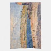 Alfred Sisley - River Banks bij Saint-Mammes Theedoek (Verticaal)