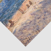 Alfred Sisley - River Banks bij Saint-Mammes Tissuepapier (Detail)