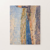 Alfred Sisley - Rivieroevers bij Saint-Mammes Legpuzzel (Verticaal)