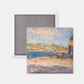 Alfred Sisley - Rivieroevers bij Saint-Mammes Magneet (Voorkant / Achterkant)
