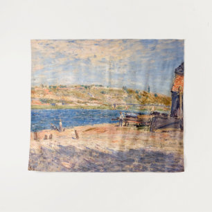 Alfred Sisley - Rivieroevers bij Saint-Mammes Wandkleed