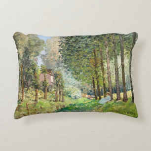 Alfred Sisley - Rust langs de beek Accent Kussen