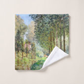 Alfred Sisley - Rust langs de beek Bad Handdoek (Wasdoekje)