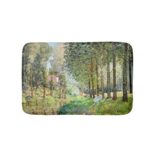 Alfred Sisley - Rust langs de beek Badmat