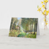 Alfred Sisley - Rust langs de beek Kaart (Gele Bloem)