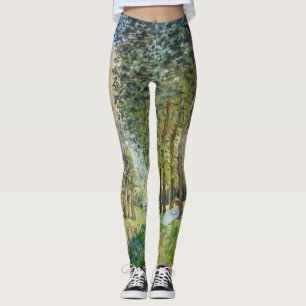 Alfred Sisley - Rust langs de beek Leggings