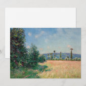 Alfred Sisley - Sahurs Meadows in Morning Sun Bedankkaart (Voorkant / Achterkant)