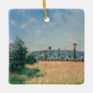 Alfred Sisley - Sahurs Meadows in Morning Sun Keramisch Ornament