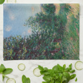 Alfred Sisley - Sahurs Meadows in Morning Sun Theedoek (Gevouwen)