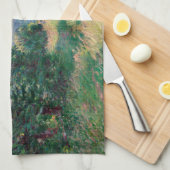 Alfred Sisley - Sahurs Meadows in Morning Sun Theedoek (Quarter Fold)