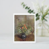 Alfred Sisley | Stilleven van wilde bloemen Briefkaart (Staand voorkant)