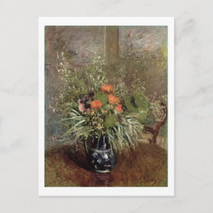 Alfred Sisley Stilleven van wilde bloemen Briefkaart