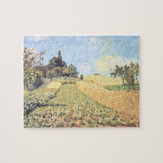 Alfred Sisley | Tarweveld Legpuzzel (Horizontaal)